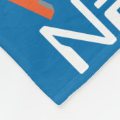 Nathanの名前をカスタムするピクセル賭博のキャラクターのグラフィック フリースブランケット (角)