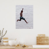 NathanaelがAmazonに飛び込む ポスター (キッチン)