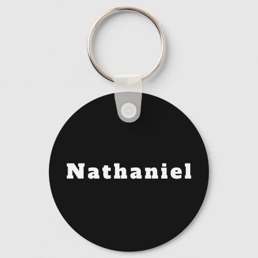 Nathaniel キーホルダー (正面)