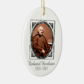 Nathaniel Hawthorneのオーナメント セラミックオーナメント (右)