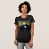 Nathaniel Hawthorne「純粋な手」知恵の引用 Tシャツ (正面フル)
