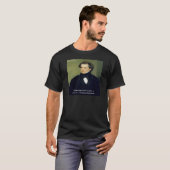 Nathaniel Hawthorne「純粋な手」知恵の引用 Tシャツ (正面フル)