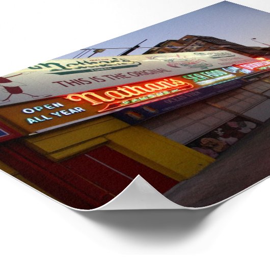 Nathan's Hotdog Poster ポスター (角)