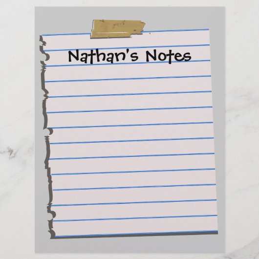 Nathan's Notesおもしろい頭文房具 (正面)
