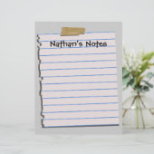 Nathan's Notesおもしろい頭文房具 (スタンド正面)