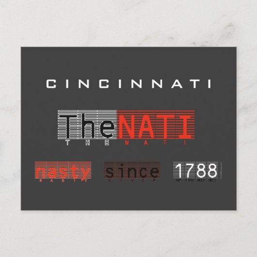 NATI(シンシナチ) 1788ポストカード ポストカード (正面)
