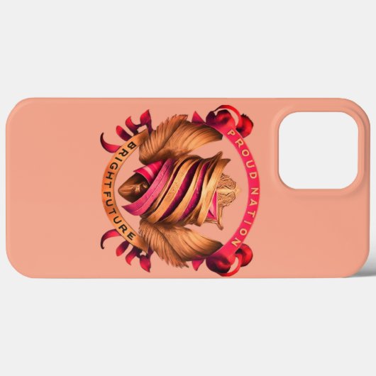 Nation Bright 誇りを持った Future iPhone / iPadケース Case-Mate iPhoneケース (裏面 (横))