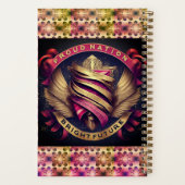 Nation Bright 誇りを持った Future Spiral Notebook ノートブック (裏面)