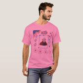 Nation of Lights Celebration pink Tシャツ (正面フル)