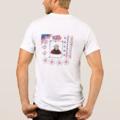 Nation of Lights Celebration white トライブレンドＴシャツ (裏面)