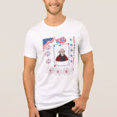 Nation of Lights Celebration white トライブレンドＴシャツ (正面)