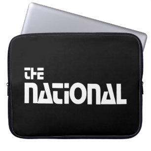 National - 1980プロモグラフィック-ホワイト ラップトップスリーブ