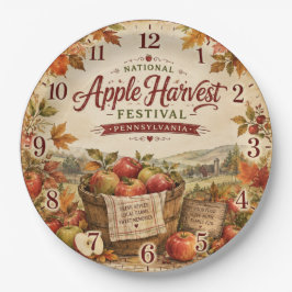 National Apple Harvest Festival Pennsylvania ペーパープレート