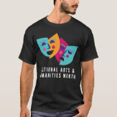 National Arts & Humanities Month Tシャツ (正面)