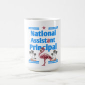 national Assistent princeipal flamingo  コーヒーマグカップ (中央)