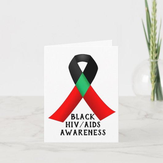 National Black HIV/AIDS Awareness Day カード (正面)