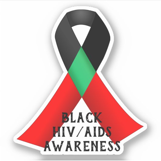 National Black HIV/AIDS Awareness Day シール (正面)