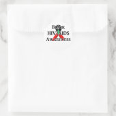 National Black HIV/AIDS Awareness Day ラウンドシール (バッグ)