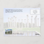 National Capitol Columns(ワシントンDC) ポストカード (裏面)