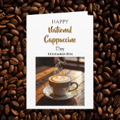 National Cappuccino Day | November 8th カード