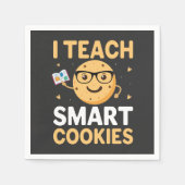 National Cookie Day, I 教え頭が切れる Cookie スタンダードカクテルナプキン (正面)