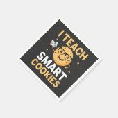 National Cookie Day, I 教え頭が切れる Cookie スタンダードカクテルナプキン (角)