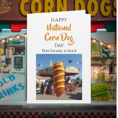 National Corn Dog Day | Third Saturday in March カード