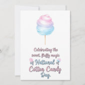 National Cotton Candy Day サンキューカード (正面)