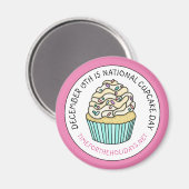 National Cupcake Day December 15th   マグネット (正面/裏面)