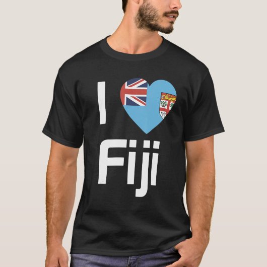 National Flag of Fiji souvenir  for men women 3 Tシャツ (正面)