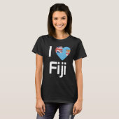 National Flag of Fiji souvenir for men women 3 Tシャツ (正面フル)