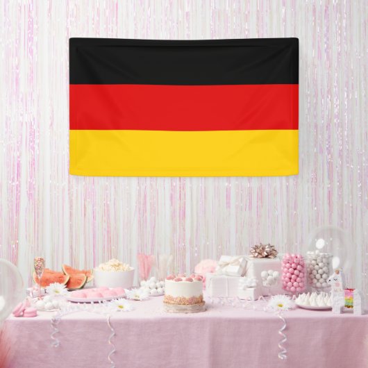 National Flag of Germany - Rectangle Wall Banner 横断幕 (パーティー)