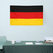 National Flag of Germany - Rectangle Wall Banner 横断幕 (トレードショー)