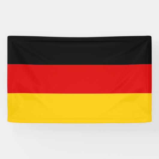 National Flag of Germany - Rectangle Wall Banner 横断幕 (横)