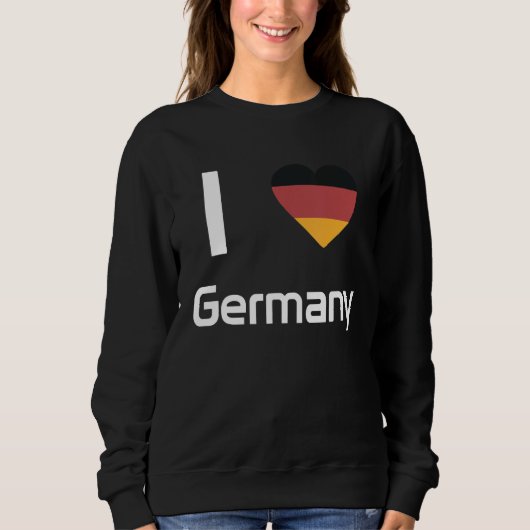 National Flag of Germany souvenir  for men women 3 スウェットシャツ (正面)
