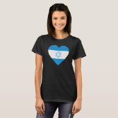 National Flag of Israel souvenir  for men women  6 Tシャツ (正面フル)