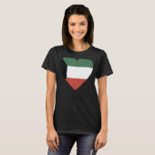 National Flag of Kuwait souvenir  for men women 5 Tシャツ (正面フル)