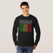 National Flag of Mali souvenir for men women 3 Tシャツ (正面フル)