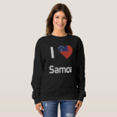 National Flag of Samoa souvenir  for men women  2 スウェットシャツ (正面フル)