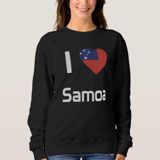 National Flag of Samoa souvenir  for men women  2 スウェットシャツ (正面)