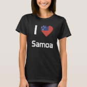 National Flag of Samoa souvenir  for men women  2 Tシャツ (正面)