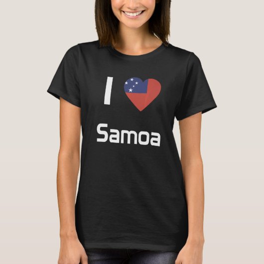 National Flag of Samoa souvenir  for men women  2 Tシャツ (正面)