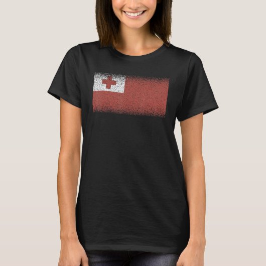 National Flag of Tonga souvenir  for men women 1 Tシャツ (正面)