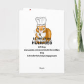 National Fried Chicken Sandwich Day | Nov 9th カード (裏面)