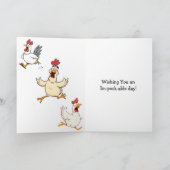 National Fried Chicken Sandwich Day | Nov 9th カード (内部)