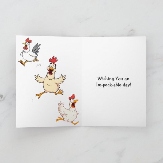 National Fried Chicken Sandwich Day | Nov 9th カード (内部)