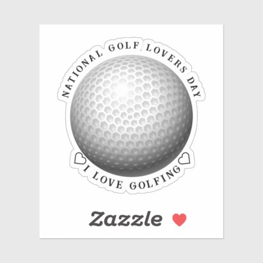 National Golf Day Sports シール (シート)