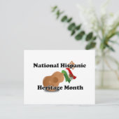 National Hispanic Heritage Month - ギター ポストカード (スタンド正面)