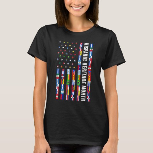 National Hispanic Heritage Month 3 Tシャツ (正面)