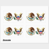 National Hispanic Heritage Month - Eagles 長方形シール (シート)